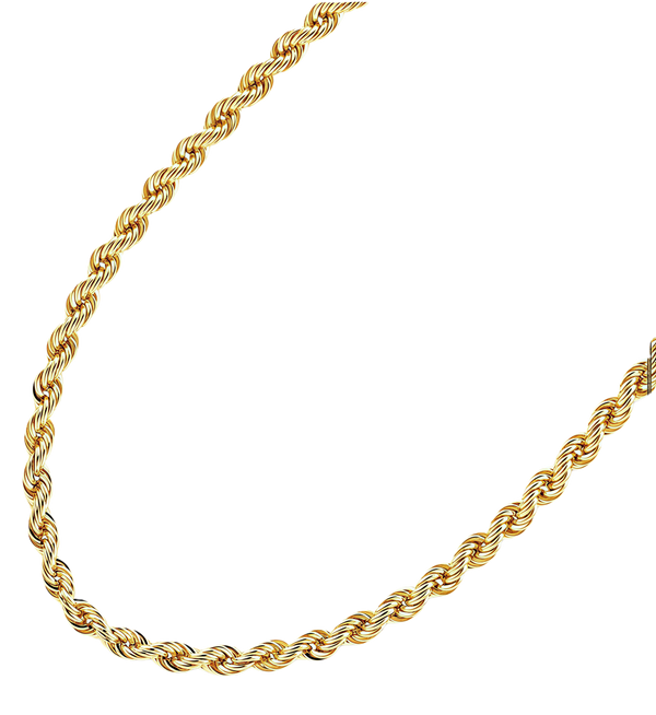 Rope Chain Gold-Plated Stainless Steel — detail 3