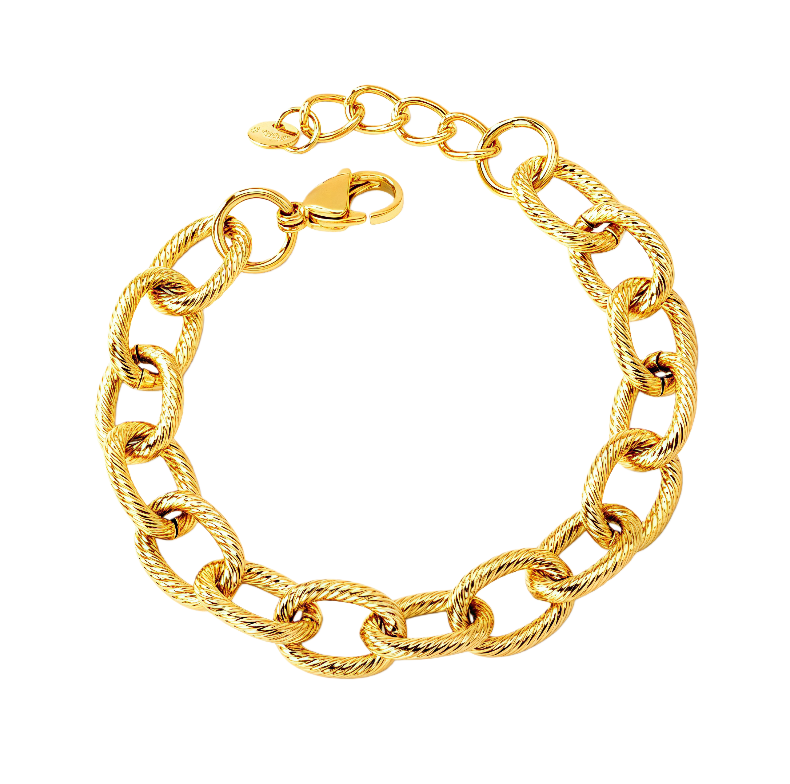 Textured Oval-Link – FLORASA