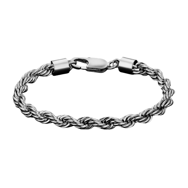 Rope Bracelet for Men Gold-Plated — detail 2