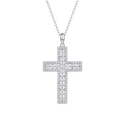 Croix en moissanite
