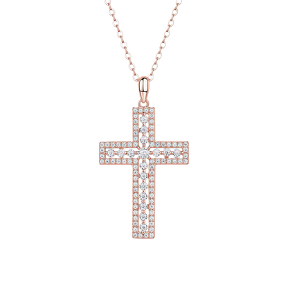 Croix en moissanite