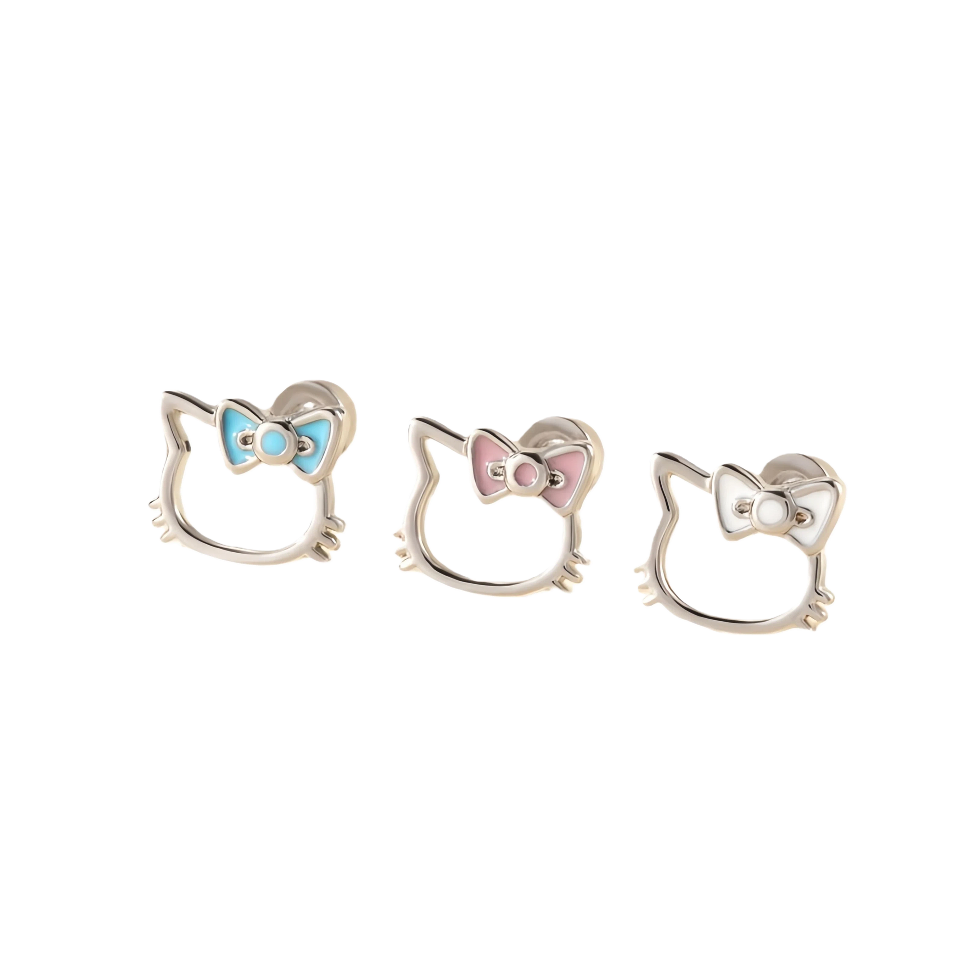 Cute Bow Stud Earrings