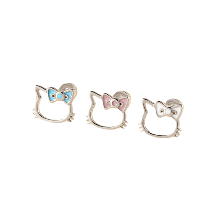 Cute Bow Stud Earrings