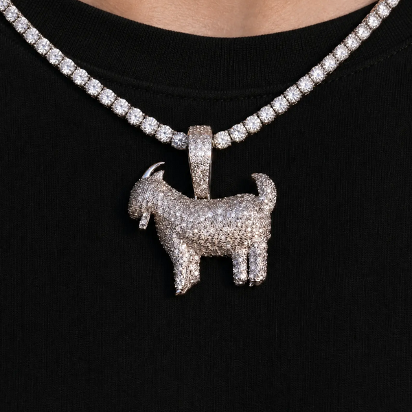 GOAT Iced Out Pendant